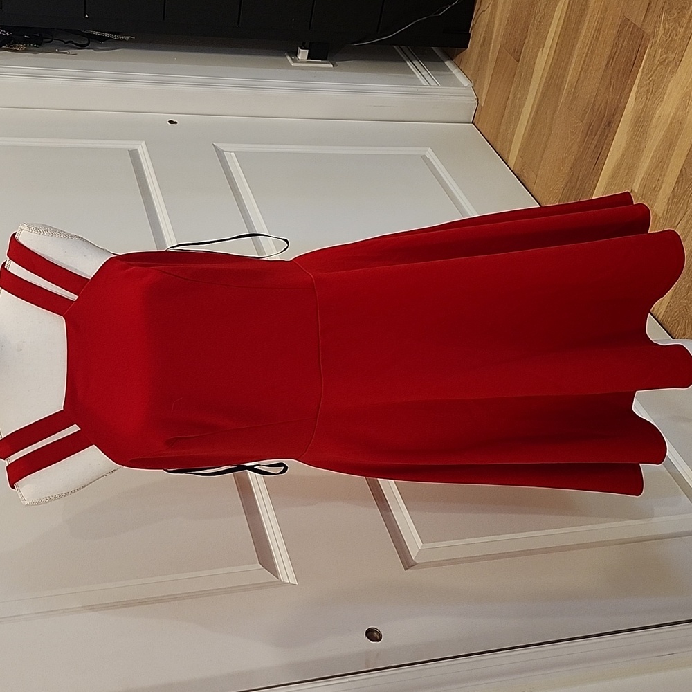 Roz & Ali size 12 red dress